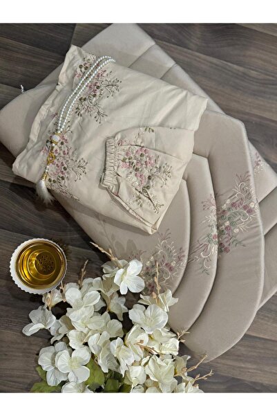 SSDM Royal Padded Prayer Set - Comfortable Foam Prayer Mat with Embroidered P...