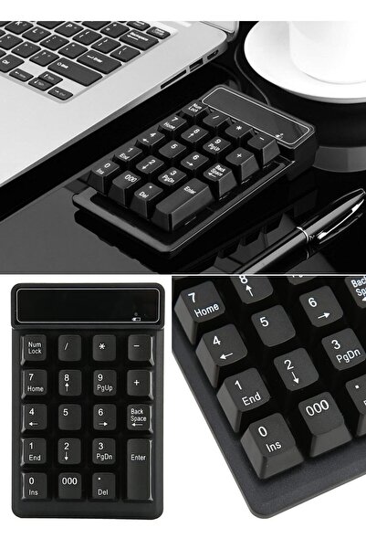 Munico Dizüstü Desktop PC Pro için USB Sayısal Tuş Takımı Mini Numara Defteri...