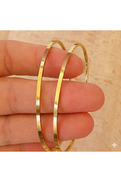 HARİNA 2li Bileklik Ajdara 2’li Gold Kadın İnce Ajda Bilezik , Bujiteri Bilezik