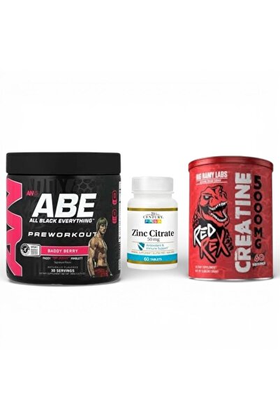 AAK باقة "ريد ريكس" المتكاملة: عبوة ABE (نسخة Baddy Berry) + عبوة Zinc Citrat...