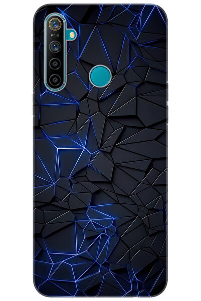 realme 5i / 6i Uyumlu Kılıf Desen Baskılı Silikon Karmaşık Design STK:1874