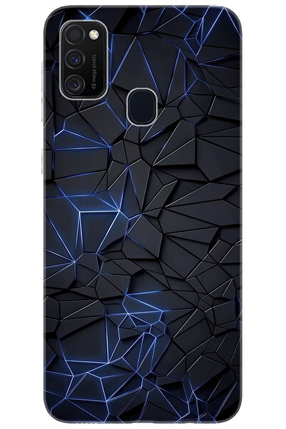 Kılıfland Samsung Galaxy M21 / M30S Uyumlu Kılıf Desen Baskı Silikon Karmaşık...