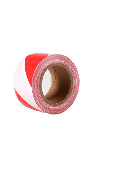 TopSoon TopSoon warning tape, 200 m x 70 mm, polyethylene, white, red