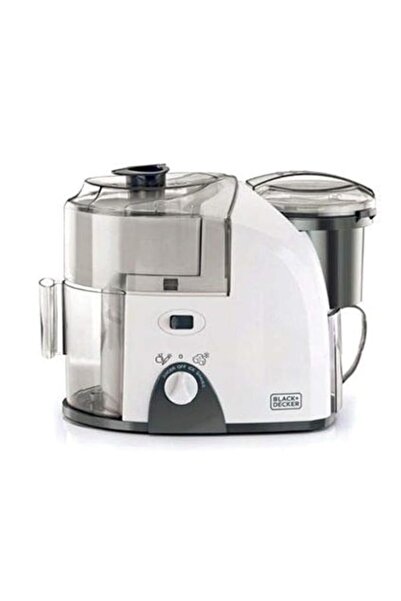 Black&Decker 650 Ml Juicer and Ice Shaver, White - Jis300-B5, Plastic Material