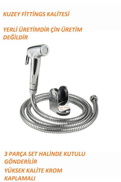 Kuzey Fitting Taharetmatik Tuvalet Lavabo Temizleme Tarat Taharet Spirali Yer...