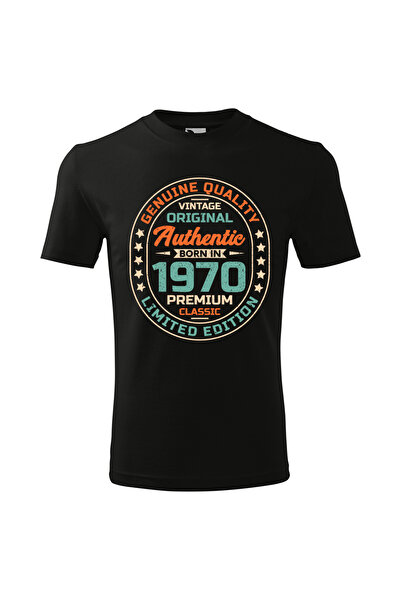 Editura Cetatea de Scaun Custom T-shirt, VINTAGE ORIGINAL AUTHENTIC BORN IN 1...