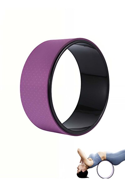 Taimi 26cm Yoga Wheel for Exercises and Relieving Back and Shoulder Pain Supp...