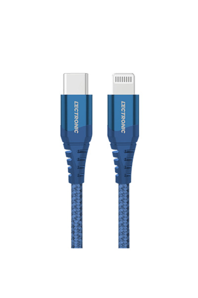 LeCtronic USB C- Lightning Cable PD for Sync and charging ,MFI certified , Ny...
