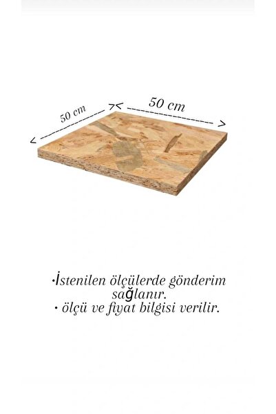 özkan ahşap 50cm x 50cm osb