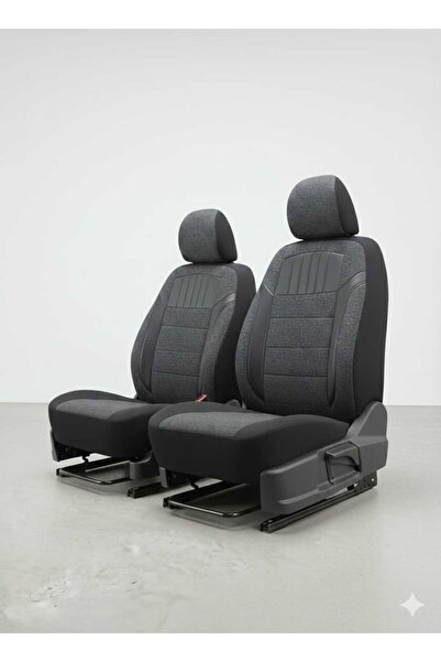 Mevas Pamuk Füme Serisi Renault Symbol 2008-2025 Koltuk Kılıfı TAM SET