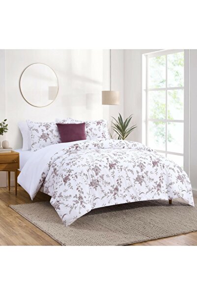 Orange Bed & Bath Rose Purple | 5-Piece Double Duvet Set