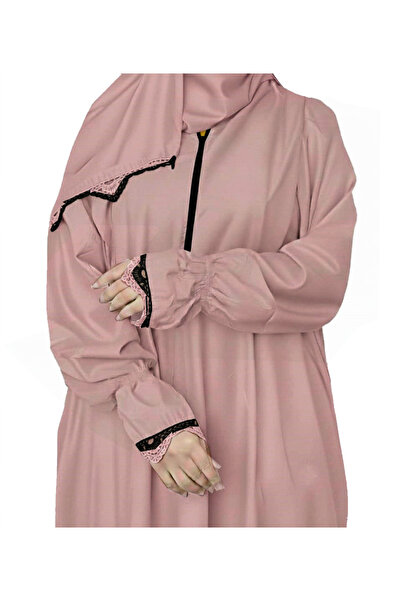 SDD Cool and heavy cotton prayer shawl with attached scarf, wide and comfortable