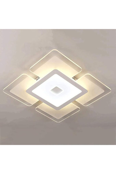 OEM LED ceiling light 18W, 20x20cm, white, modern design, IP44