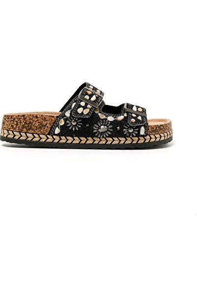 Guja 25Y183-1 Women's High Sole Slippers