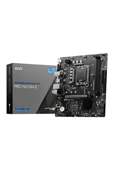 Other Płyta główna MSI PRO H610M-E
