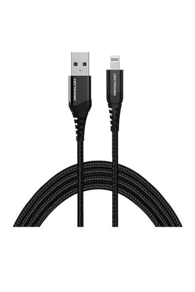 LeCtronic USB A- Lightning Cable for Sync/charging ,MFI certified , Nylon Typ...