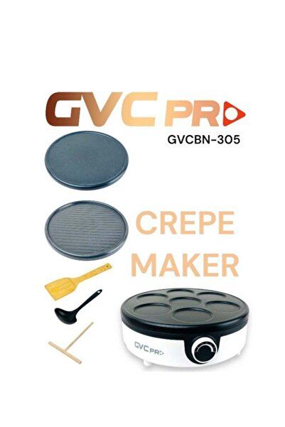 GVC PRO Crepe Maker GVCBN-305 - 3in1 1500 W
