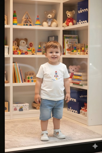 Vicco Summer Baby Boy Velcro First Step Full Orthopedic Daily Shoes. Ultra Li...