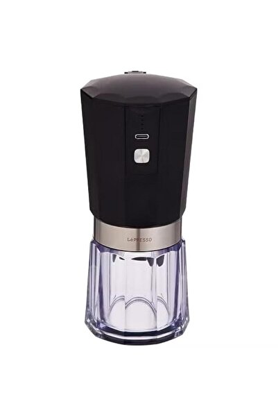 Lepresso مطحنة كهربائية لاسلكية مخروطية الشكل مزودة بشفرات من الفولاذ المقاوم...