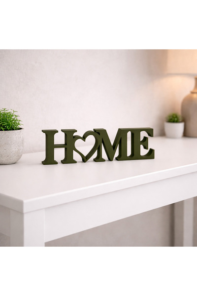 Sani Διακόσμηση Sani, HOME 222 x 20 x 61 mm, Σκούρο Πράσινο