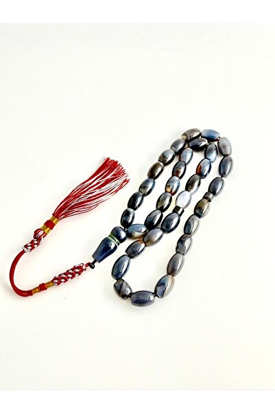 221331 سبحة انيقة مصنوعة من العقيق، كركوشة مصنوعة يدويا