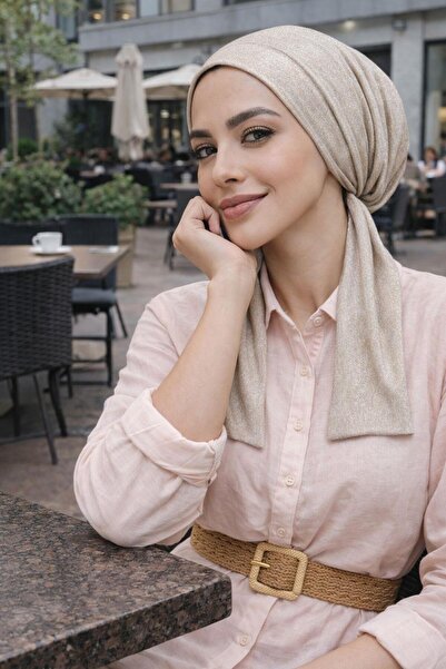 Aişe tesettür Шал с блестящ ефект Vison Melange