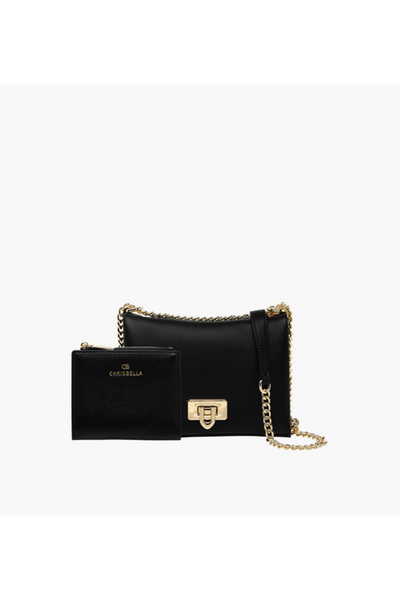 Chrisbella Chain Strap Crossbody Bag with Wallet