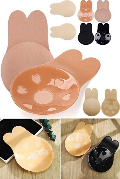Munico Kendinden Yapışkanlı Push Up Sütyen Seksi Sırtsız Görünmez Silikon Süt...