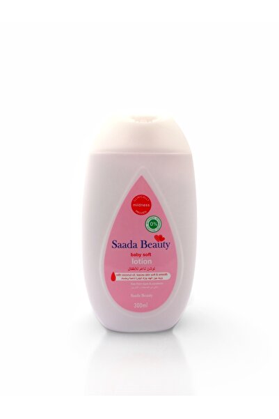 SAADA BEAUTY لوشن ناعم للاطفال بزيت جوز الهند يترك البشرة ناعمة 300مل