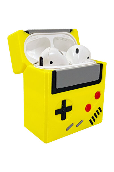 OEM حافظة AirPods بتصميم Gameboy - حافظة واقية بتصميم وحدة تحكم ألعاب ريترو