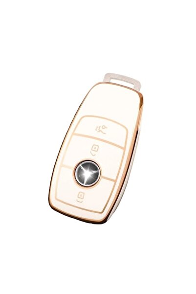 OEM White Key Cover for Mercedes Benz A B C E S Class W204 W205 W212 W213 W17...