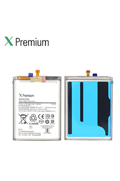 X PREMİUM Samsung M51 SM-M515 Batarya Xpremium Pil Süper Yüksek Kalite 7000 mAh