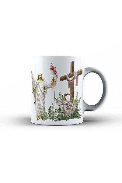 GIFTS4ALL Easter Mug – Festive Design, Model 6, Ceramic 330 ml – Easter Gift