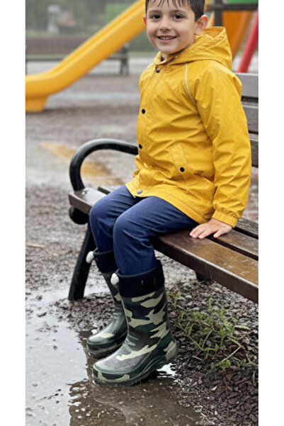 Hızlı Al ERKEK ÇOCUK İÇİ POLAR KAR VE YAĞMUR ÇİZMESİ.(BEDEN TABLOSUNA BAKINIZ...