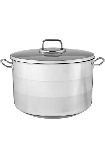 Generic Korkmaz Astra 2 Stainless Steel Pot, 40 cm - Silver