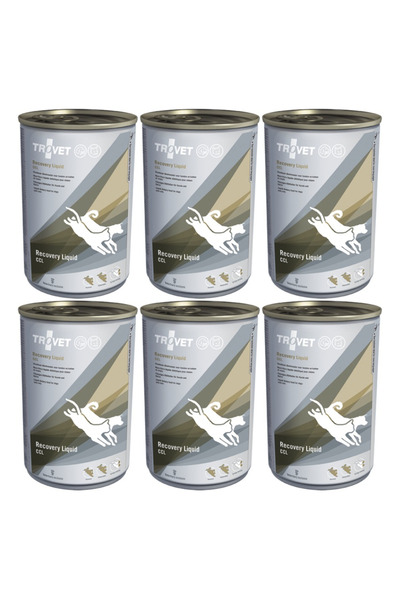 Other TROVET Recovery Liquid CCL - mokra karma dla psa i kota - 6x400g