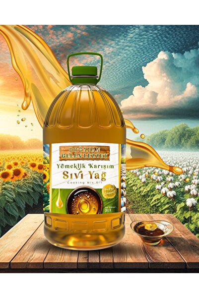 DOĞADAN GELEN LEZZET Yemekik karışım sıvı yağ 5LT (PET)