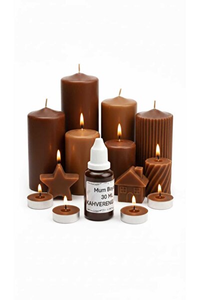 ElHobi Sıvı Mum Boyası - Kahverengi - 30 ml