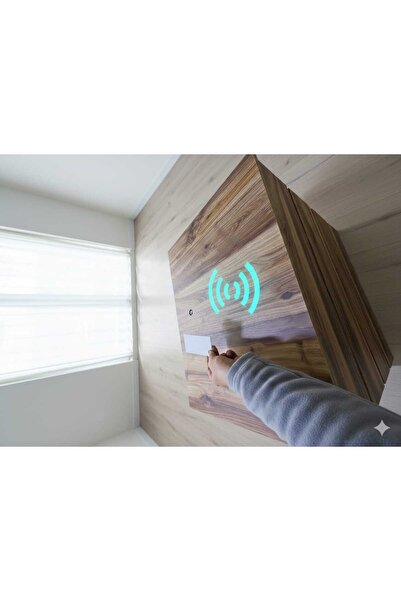 yeşill mobilya GİZLİ BÖLMELİ ÇEKMECELİ ŞİFONYER NFC ÖZELLİKLİ MEKANİZMALI