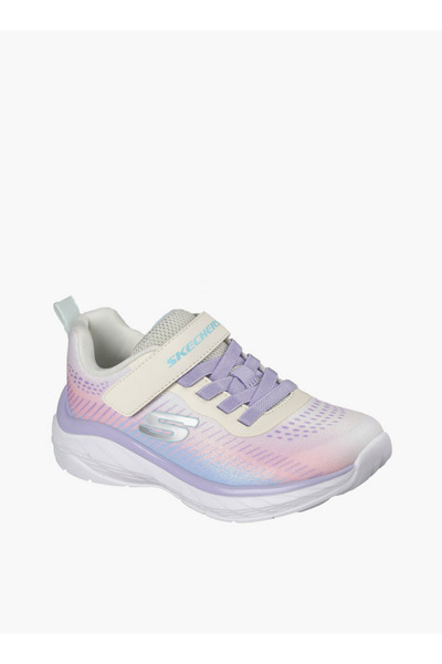 SKECHERS حذاء رياضي للبنات من باوندليس مزود بشريط لاصق