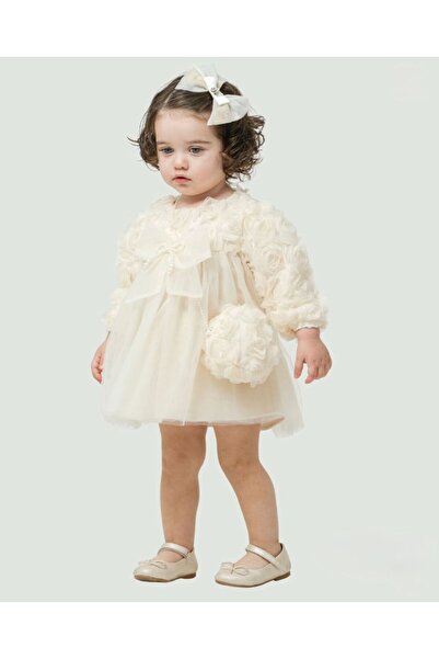 Butik KIZ BEBEK 3 BOYUTLU GÜL TASARIMLI ÇANTA AKSESUARLI %100 PAMUKLU ASTAR Ö...