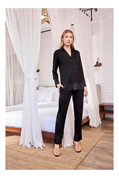 byasafkids Long Sleeve Button Front Shirt Collar Pajama Set