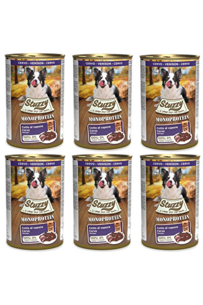 Other STUZZY Monoprotein Dziczyzna - mokra karma dla psa - 6x400g