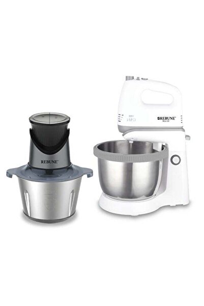 rebune Ramadan Preparation Package – Meat and Vegetable Grinder + 2-in-1 Stan...