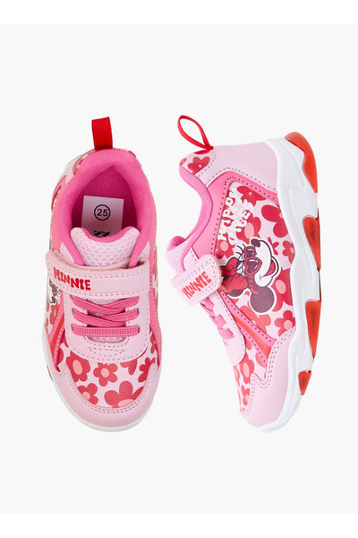 Disney حذاء رياضي للبنات بطبعة ميني ماوس