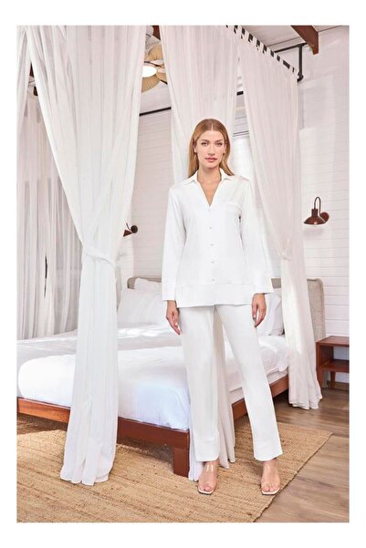 byasafkids Long Sleeve Button Front Shirt Collar Pajama Set