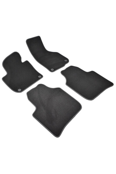 Umbrella Set of Car Mats Carpet for Skoda Superb Ii (2008-2015)