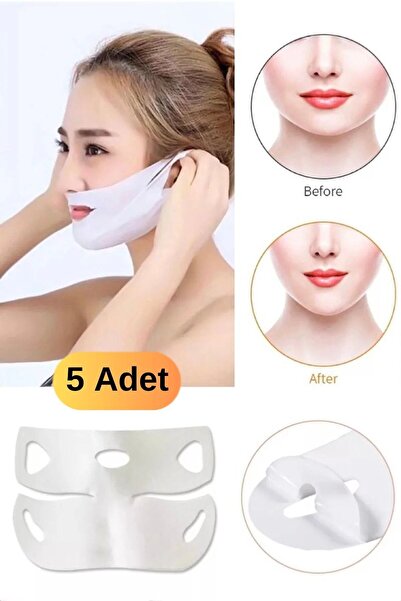 Munico 5 Adet V-yüz Yüz Kaldırma Kadın Güzellik Çene Yapışma Anti Kırışıklık ...