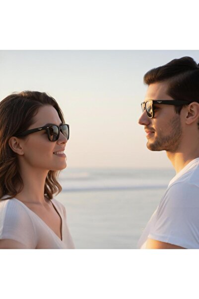 EXELİNE Valentine's Day Special Couple Polarized Men & Women Sunglasses