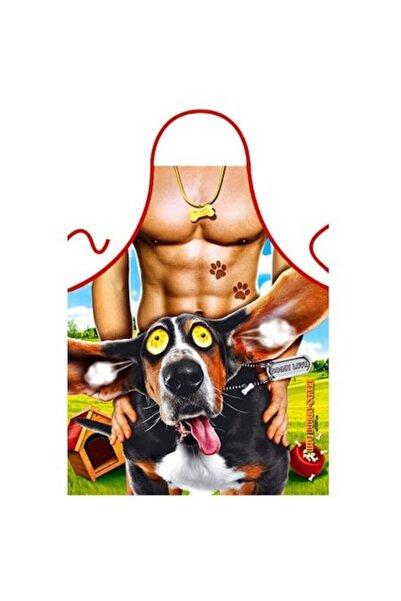 Erotica Kitchen apron and gloves - Multicolor - Polyester